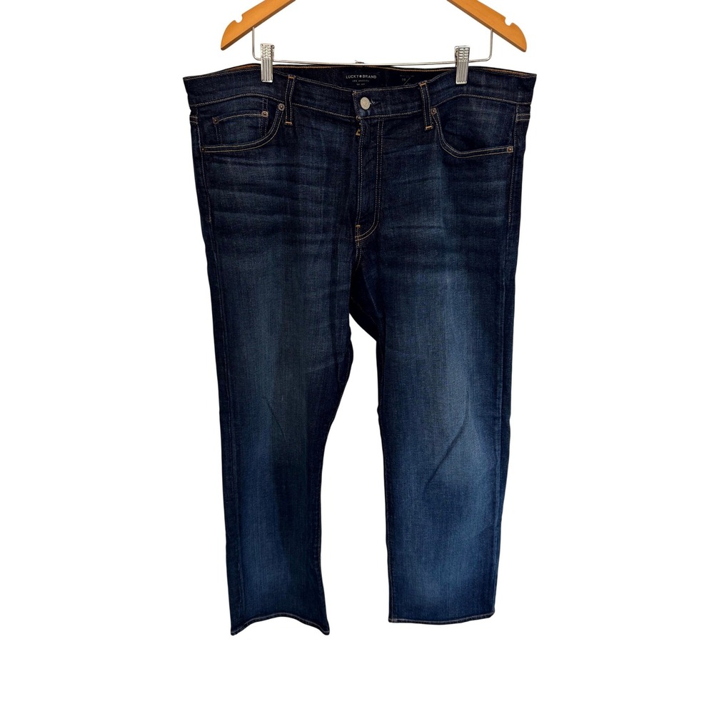 Lucky Brand 361 Vintage Straight Jeans Aliso Viejo Dark Wash Mens 38x32 7M12279